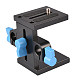 BGNING Standard 15mm Caliber Base Support Frame Gimbal Guide Rail Bracket Tripod Heel Focus Hood for Micro SLR Cameras