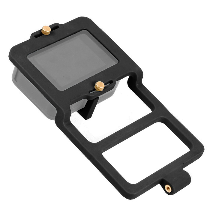 FEICHAO  Plastic Handheld Gimbal Adapter for OSMO Action Cameras Switch Mount Vertical Plate Counterweights for Gopro Hero 9 Black