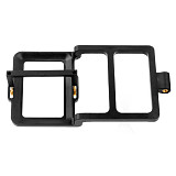 FEICHAO  Plastic Handheld Gimbal Adapter for OSMO Action Cameras Switch Mount Vertical Plate Counterweights for Gopro Hero 9 Black