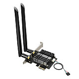 EDUP Dual Band Wifi6 Wireless Desktop PCIE Intel Network Card 802.11ax 2.4G/5Ghz Bluetooth 5.1 Gigabit PCI Express Adapter