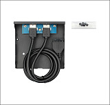 XT-XINTE USB 3.0 Type-c 3.5mm Audio Front Panel USB3.0 Hub Splitter Internal Combo Bracket Adapter for 3.5 Inch Floppy Bay