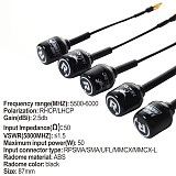 HGLRC Hammer FPV Lollipop Antenna RHCP 5.8G 5dBi SAM/RP-SAM/UFL/ANGLE/MMCX/STRAIGHT MMCX Super Mini Antenna For Racing Drone