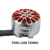 DIATONE 1pc/4pcs Mamba Toka 1206 Series Racing Brushless Motor 2450/3600/4500/6000/7500KV 9mm/M2 suit for 2in-3inch Propellers FPV Drone