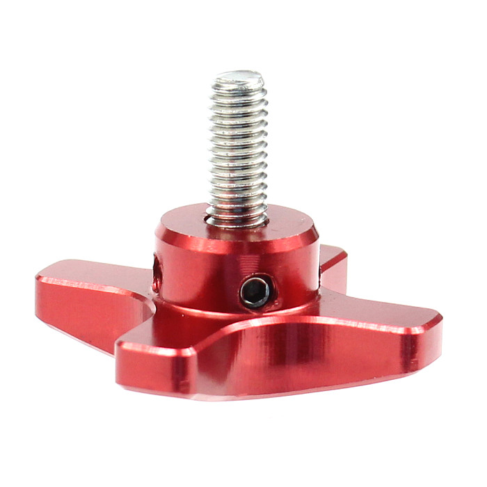 BGNing M6/M8 CNC Aluminum Alloy Adjustable Torx Screw Hand Tighten Thumb Screw 304 Stainless Steel 14mm-89mm length