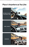 Baseus Car Phone Holder Strong Suction Cup Car Mount Holder 360 Degree Gravity Car Holder Stabilizer for Mobile Phone