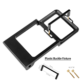 FEICHAO Camera Gimbal Mount Adapter Switch Plate w Fitting Clip for Gopro 9 8 7 6 Vertical Handheld Adapter Counterweights Optional