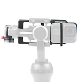 FEICHAO BJB-G9 Plastic Gimbal Conversion Splint for GOPRO9 GOPRO8 Stabilizer Splint for Gopro Series DJI Osmo Action Camera