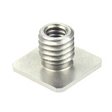 FEICHAO Stainless Steel 3/8  to 1/4  Inch Thread Adapter Screw for Gopro 9 Sony for Fuji Nikon Camera Cage