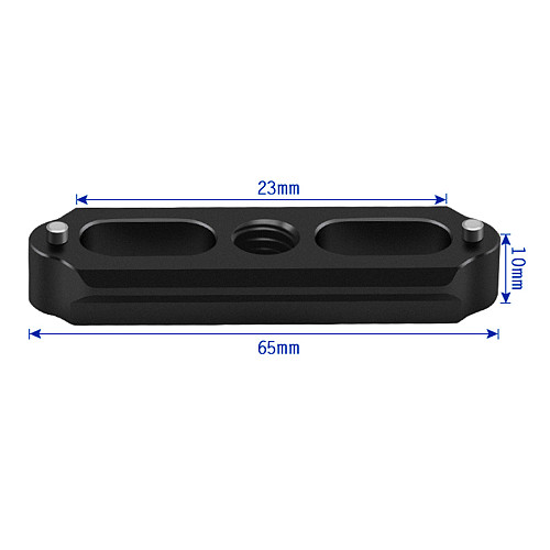 FEICHAO Camera Rails Slider System Camera Holder Bracket with 3/8 Screw Hole for SLR Cameras Cage Photography Accessories