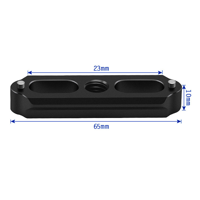 FEICHAO Camera Rails Slider System Camera Holder Bracket with 3/8 Screw Hole for SLR Cameras Cage Photography Accessories