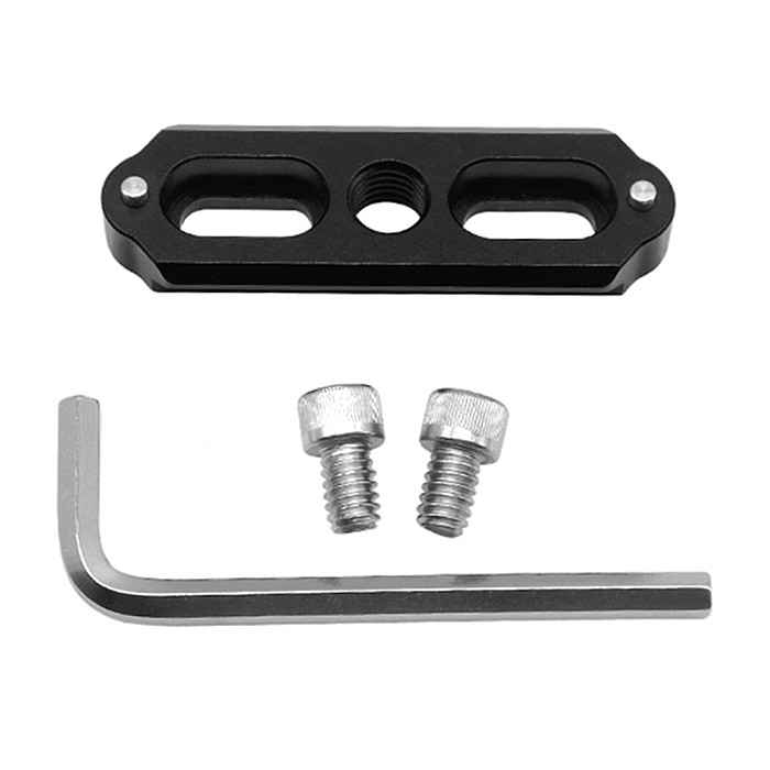 FEICHAO Camera Rails Slider System Camera Holder Bracket with 3/8 Screw Hole for SLR Cameras Cage Photography Accessories