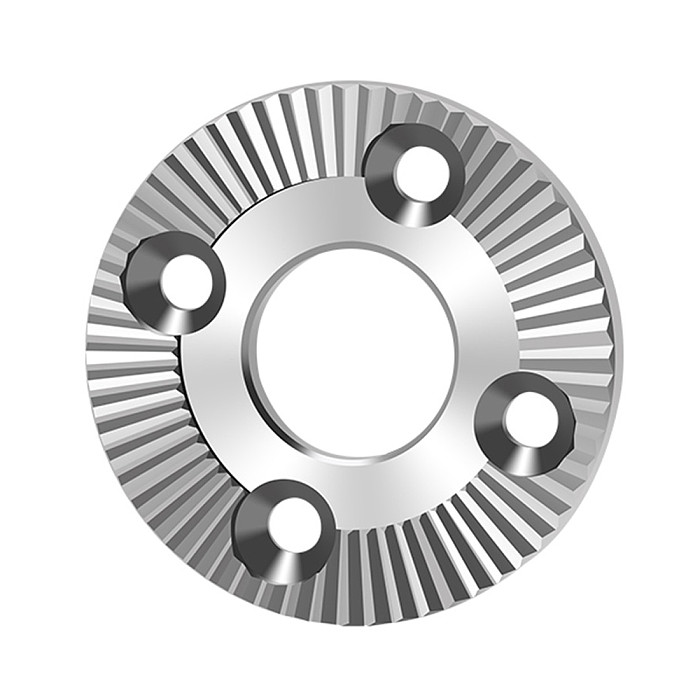 FEICHAO Stainless Steel Arri Rosette Mount Adapter Gear with 12mm Un-Threaded Thru Hole for Handle Grip DSLR Camera Accessories