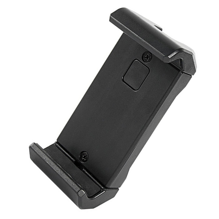 FEICHAO Plastic Mobile Phone Clip Clamp Bracket Holder Stand Support Retractable Mount with Cold Shose Dual UNC1/4 Screw Hole