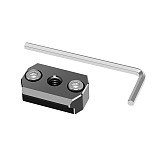 FEICHAO Monitor Mount Holder Mounting Plate Extension with 1/4” Thread Hole Slot for DJI Ronin S/SC Handheld Gimbal Accessories
