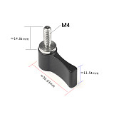 FEICHAO M4 Thread Aluminum Screw 12mm Adjustable Handle Wrench Wing Lock Adapter Wrench Camera Clamp Accessories