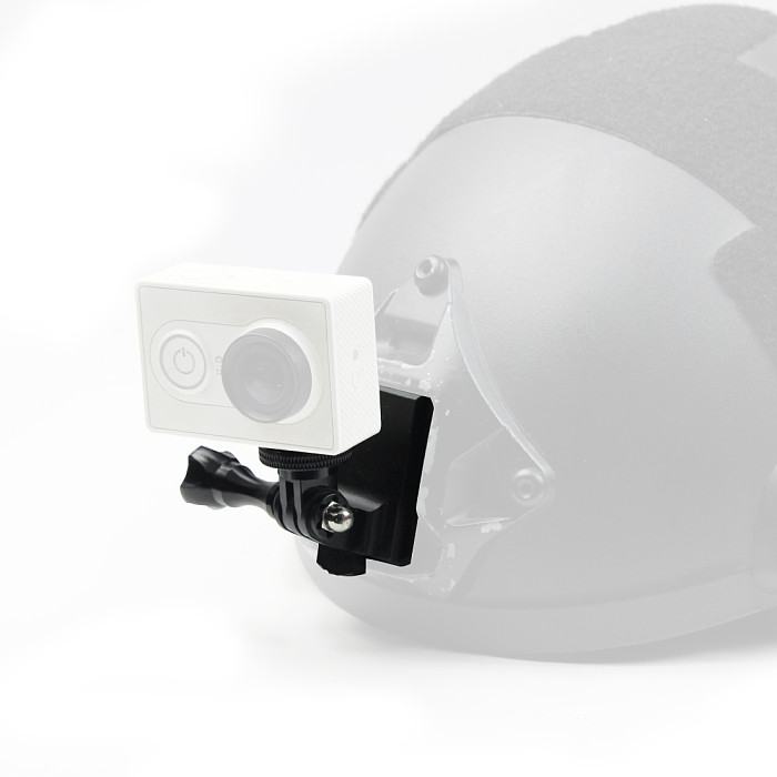 BGNING Upgraded Aluminum Alloy Helmet Mount Base Adapter Holder for GOPRO Hero 9 8 7 4 5 6 Session yi Sjcam EKEN Action Cameras