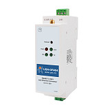USR Din-Rail Serial port RS485 to TCP/IP WiFi Ethernet Serial Device Server converter USR-DR404 Support Modbus For Data transmission