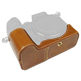 BGNING Half Protective Case Camera Bag Leather Case Half Set Base for Panasonic S5 Micro Single Camera ​