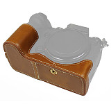 BGNING Half Protective Case Camera Bag Leather Case Half Set Base for Panasonic S5 Micro Single Camera ​