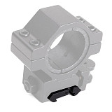 BGNing Tactical Scope Adapter Mount Base 11mm Dovetail to 20mm Rail Mount for Hunting Rifle Ring Converter Shooting Accessory