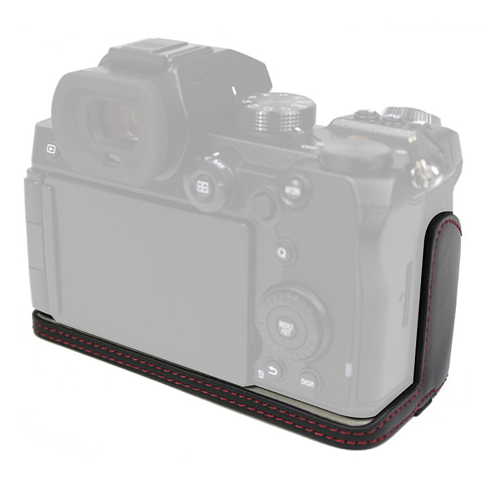 BGNING Half Protective Case Camera Bag Leather Case Half Set Base for Panasonic S5 Micro Single Camera ​