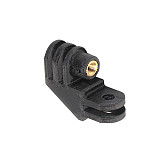 BGNING 90 Degree Multi-Angle Direction Elbow Camera Shooting Tripod Adapter Connector for GOPRO 9 8 7 5 Gitup/AKASO EK7000 4K Action