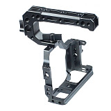 FEICHAO BTL-JN50 CNC Aluminum Alloy Camera Extension Protection Frame Camera Cage Cold Shoe Handle ​Tripod Top Handle for Canon M50/M5