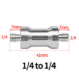 BGNing 1/4  to 3/8  5/8  to 3/8  Male to Female Thread Screw Mount Adapter Tripod Plate Screw Plate Screw Mount for SLR Camera
