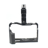 FEICHAO BTL-FT4 Aluminum Alloy XT4 Camera Cage​ Camera Case Frame Grip Light Filling Lamp Multi-function Top Handle for Fuji XT4