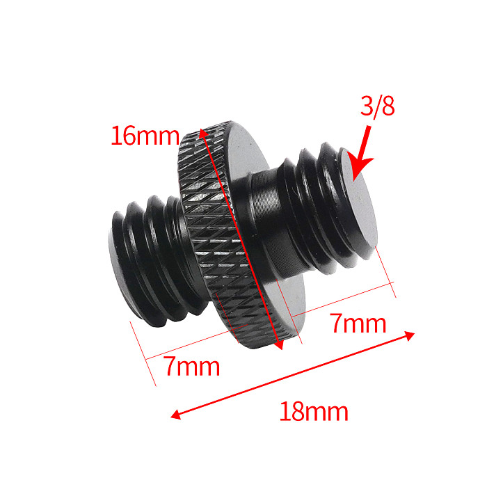 BGNing 1/4  to 3/8  5/8  to 3/8  Male to Female Thread Screw Mount Adapter Tripod Plate Screw Plate Screw Mount for SLR Camera