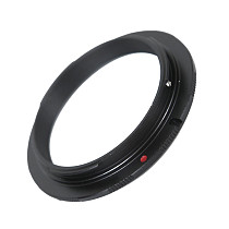 BGNing 52 55 58mm filter thread Macro mount reverse adapter ring for Nikon AI/OM/for Canon EOS/for Pentax PK SLR camera mount