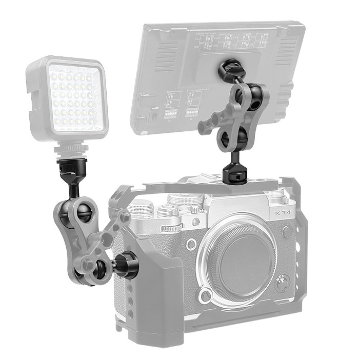 For DJI OSMO 360 GoPro13 BGNing Ball Head Adapter 1/4  M5 Adjustable Bracket Screw Fixed Mount Anti-loose Camera Underwater Diving Photography Bracket Parts