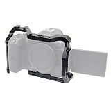  BGNING Aluminum alloy Camera Protection Cage Stabilizer Bracket for Canon EOS R5 R6 DSLR Camera Frame Cover