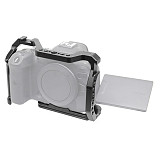  BGNING Aluminum alloy Camera Protection Cage Stabilizer Bracket for Canon EOS R5 R6 DSLR Camera Frame Cover