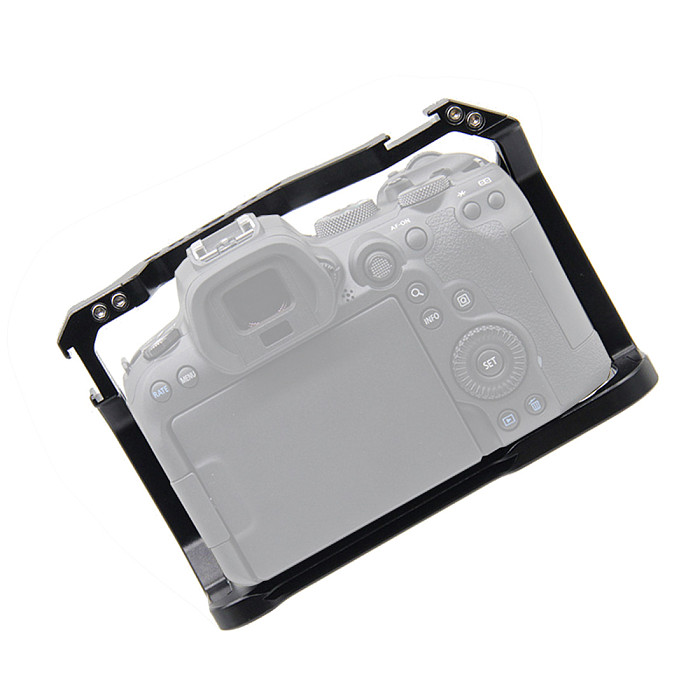  BGNING Aluminum alloy Camera Protection Cage Stabilizer Bracket for Canon EOS R5 R6 DSLR Camera Frame Cover