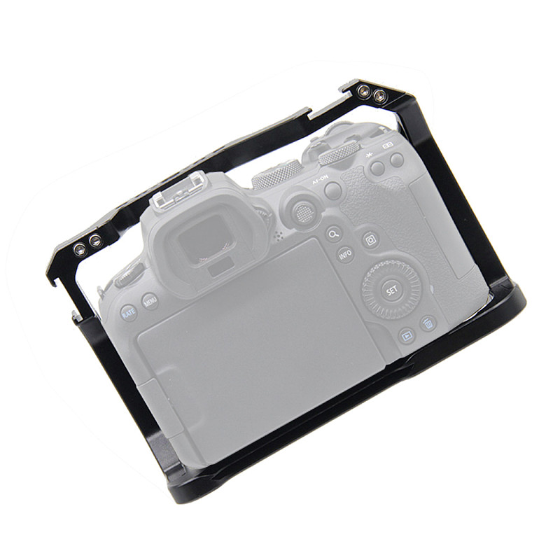  BGNING Aluminum alloy Camera Protection Cage Stabilizer Bracket for Canon EOS R5 R6 DSLR Camera Frame Cover