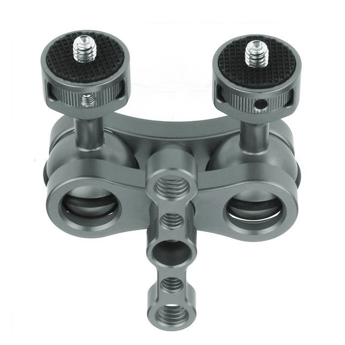 FEICAHO Multi-function Dual Ball Magic Arm Mount Adapter 360 Degree Rotation for Led Fill Light Mini Slr Camera Accessories Monitor Bracket 