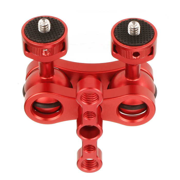 FEICAHO Multi-function Dual Ball Magic Arm Mount Adapter 360 Degree Rotation for Led Fill Light Mini Slr Camera Accessories Monitor Bracket 