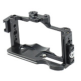 FEICHAO BTL-SN-ZV1 CNC DSLR Camera Cage Cold Shoe with Handle Grip Handle Screw Compatible for Sony ZV1 Rig Vlog Microphone LED Light Tripod 