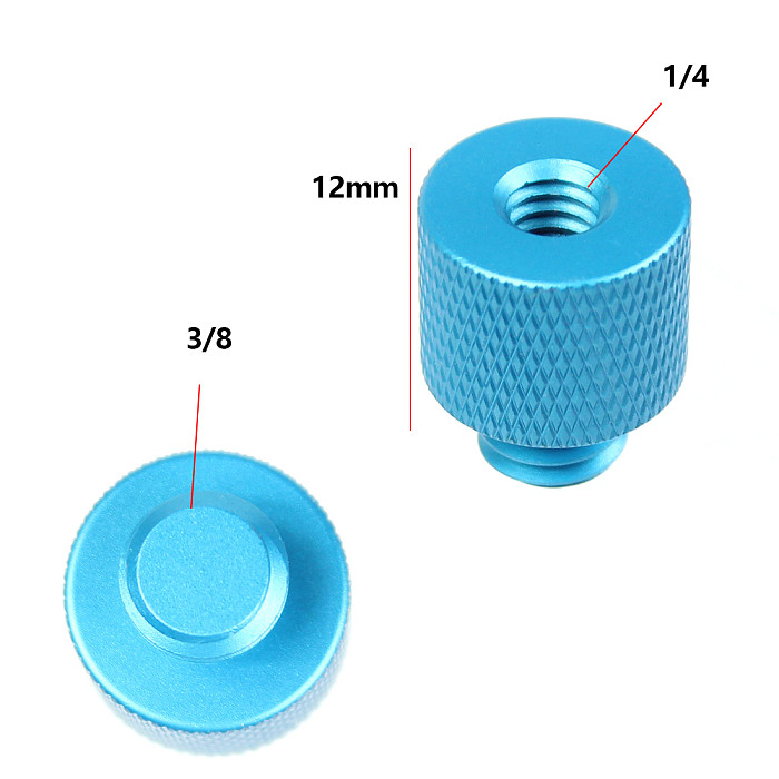 BGNING 1/4  Female to 3/8  Male Thread Screw Adapter Converter Mount for Tripod Gimbal SLR Action Camera Accessories