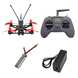 FEICHAO F115 FPV Racing Indoor DIY Drone Kit F411 20A AIO 2S-5S BLHELI_ S Flight Controller 1204 5000kv Motor FLYSKY/ T-LITE Remote Controller