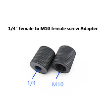 BGNING 1/4  female to M10 female Thread screw Adapter Converter for SLR Tripod Gimbal Camera Stand Bracket