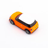 TURBO 1:76 Scale Ultra-small Remote Control Car Sand Table Racing Car 75mAh Battery Type-c Charging Port Toy Car