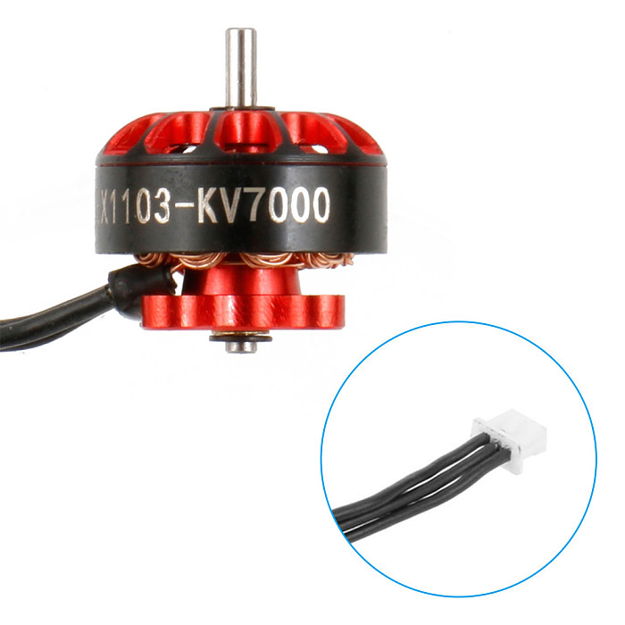 Happymodel EX1103 1103 8000KV/7000KV 2-4S Brushless Motor for Sailfly-X Larva X Toothpick RC Racing Drone FPV Models