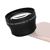 BGNing-lens-telephoto lens 37mm, 2X/52mm, 2X, 52mm, 10X Macro, 52mm/58mm, thread UV filter for Nikon camera DSLR