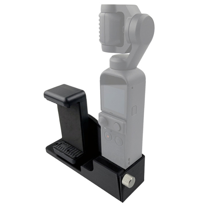 BGNing-Support clamp mobile phone 3D printed, with screw hole 1/4 w, for DJI Osmo Pocket 2, camera accessories gimbal