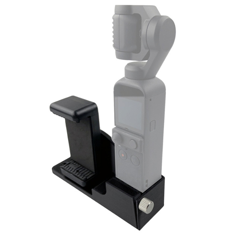 BGNing-Support clamp mobile phone 3D printed, with screw hole 1/4 w, for DJI Osmo Pocket 2, camera accessories gimbal
