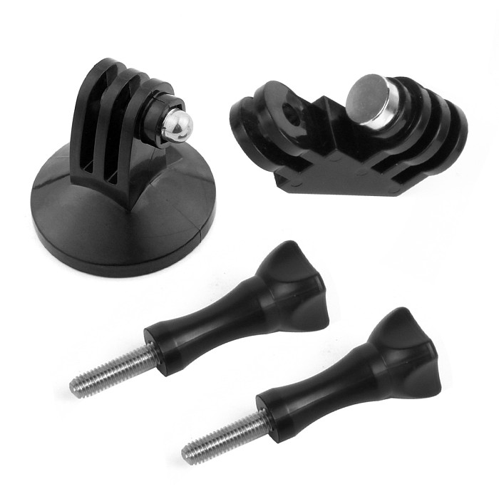 BGNing Plastic 90 Degree Direction Adapter Elbow Mount with Thumb Screw Kit for GoPro13 Max 9 8 7 6 5 SJCAM Xiaoyi Action Camera