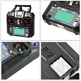 Flysky FS-i6 6CH 2.4G AFHDS 2A LCD Transmitter with iA6 Receiver and Monitor Stand for RC Heli Glider Quadcopter