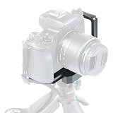 FEICHAO Universal L Shape Plate Adapter 3/8  to 1/4  Screw Nut Level for Canon 5D Mark II 600D Nikon 550D DSLR Tripod Ball Head QR Board